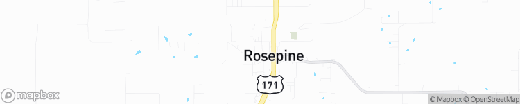 Rosepine - map
