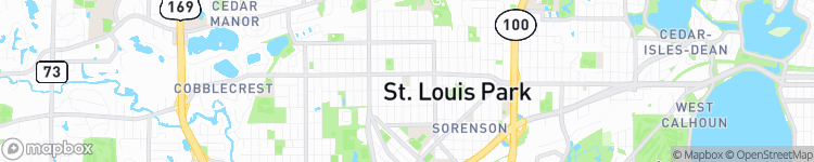 Saint Louis Park - map