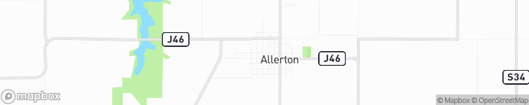Allerton - map