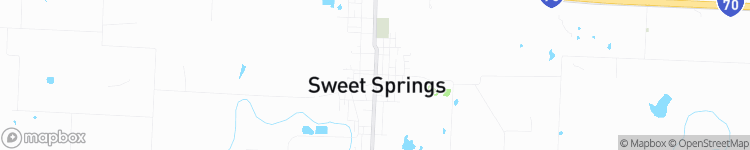Sweet Springs - map