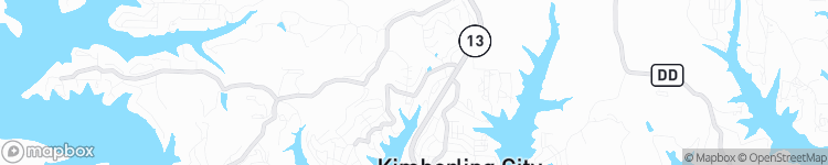 Kimberling City - map