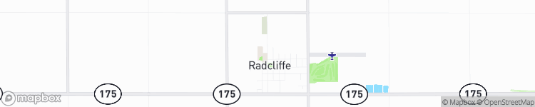 Radcliffe - map