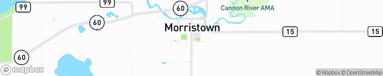 Morristown - map