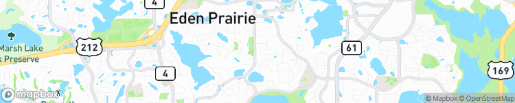 Eden Prairie - map