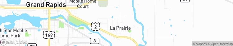 La Prairie - map