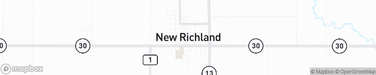 New Richland - map