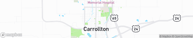 Carrollton - map