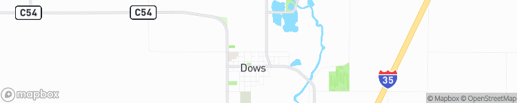 Dows - map