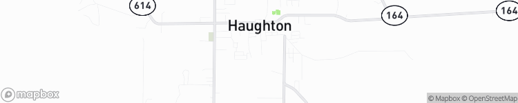 Haughton - map