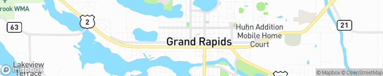 Grand Rapids - map