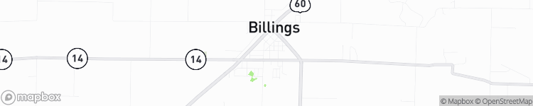 Billings - map