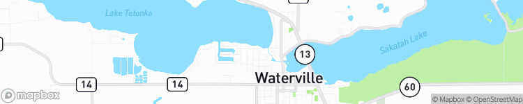 Waterville - map