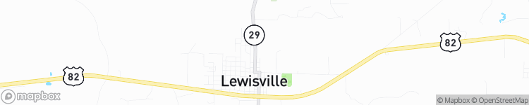 Lewisville - map