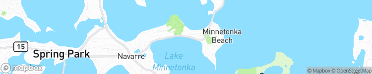 Minnetonka Beach - map