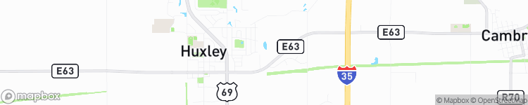 Huxley - map