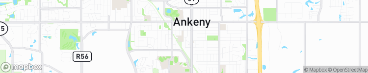 Ankeny - map