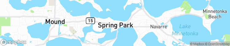 Spring Park - map
