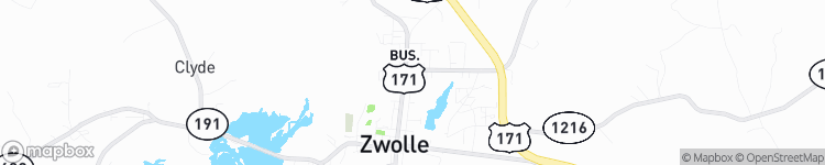 Zwolle - map