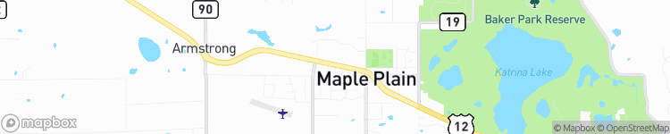 Maple Plain - map