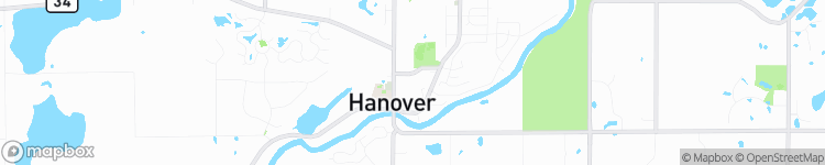 Hanover - map