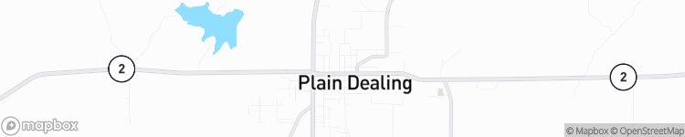 Plain Dealing - map