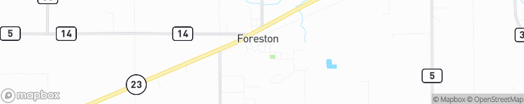 Foreston - map
