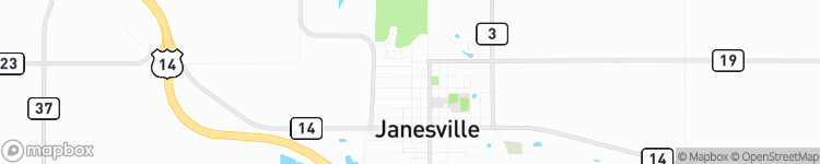 Janesville - map