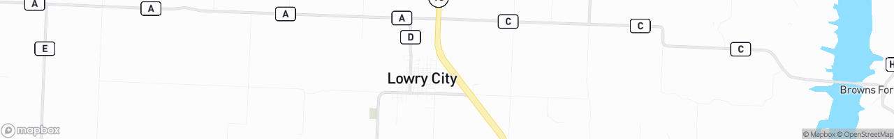 Lowry Prime Time - map