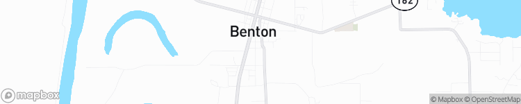 Benton - map