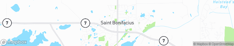 Saint Bonifacius - map