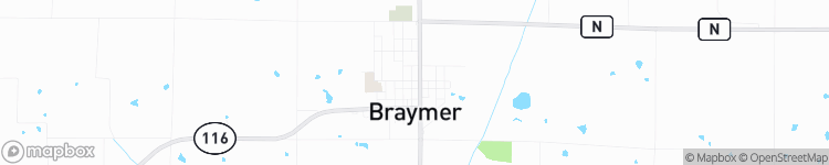 Braymer - map