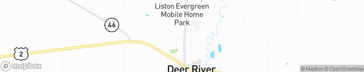 Deer River - map