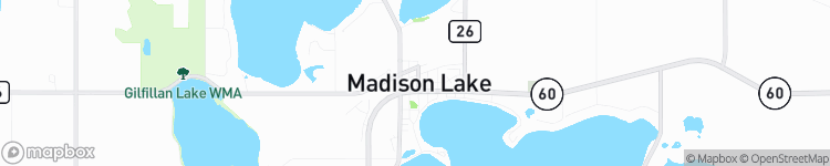 Madison Lake - map