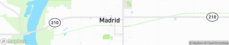 Madrid - map