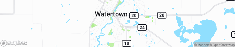 Watertown - map