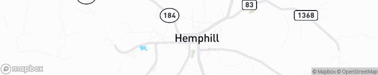 Hemphill - map