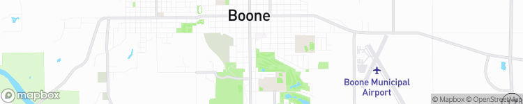 Boone - map