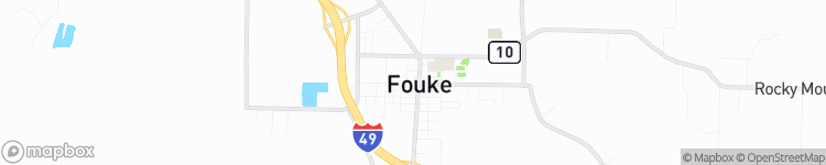 Fouke - map