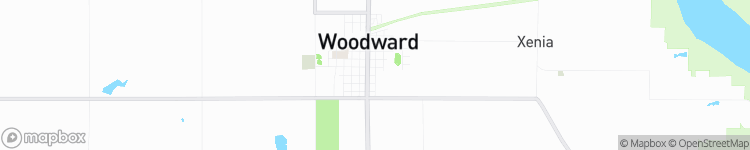 Woodward - map