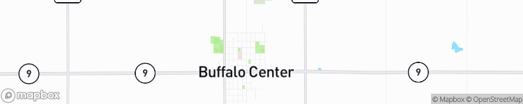 Buffalo Center - map