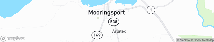 Mooringsport - map