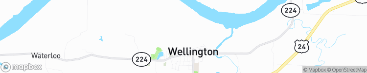 Wellington - map