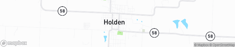 Holden - map