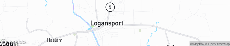 Logansport - map