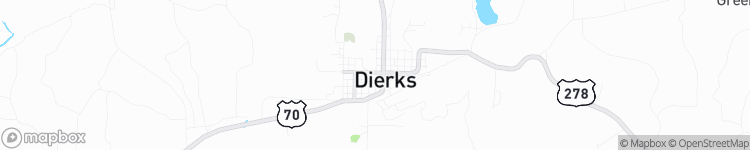 Dierks - map