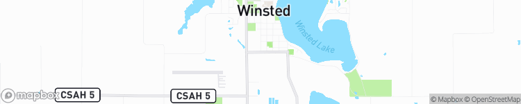 Winsted - map
