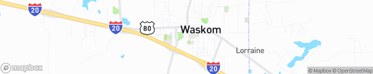 Waskom - map