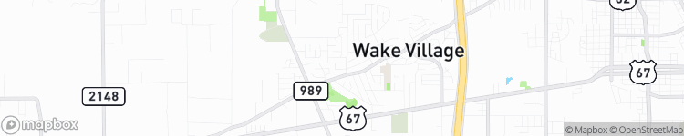 Wake Village - map