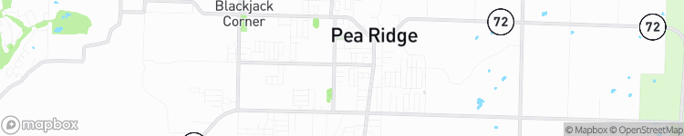 Pea Ridge - map