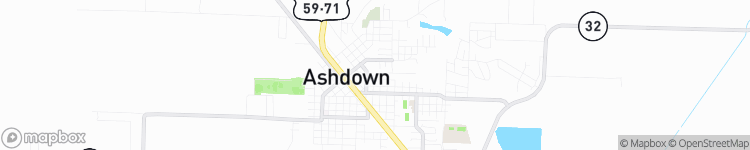 Ashdown - map